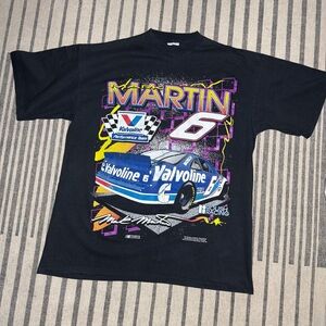 90’s NASCAR Graphic Tee - Martin Valvoline